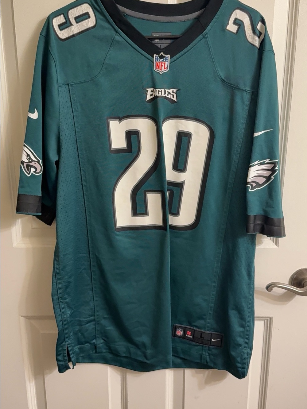 NFL Philadelphia Eagles #29 Green Men’s Jersey